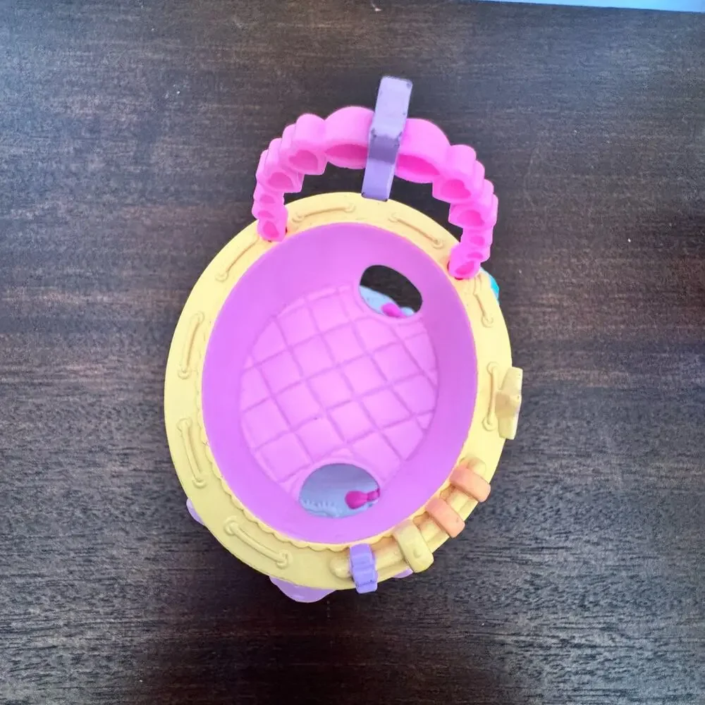 My Little Pony Baby Crib Cradle Bassinet 2008 Hasbro Horses Ponies Play Toys